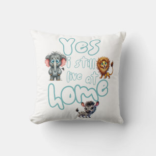 Niedliche Safari Waldtiere Kissen