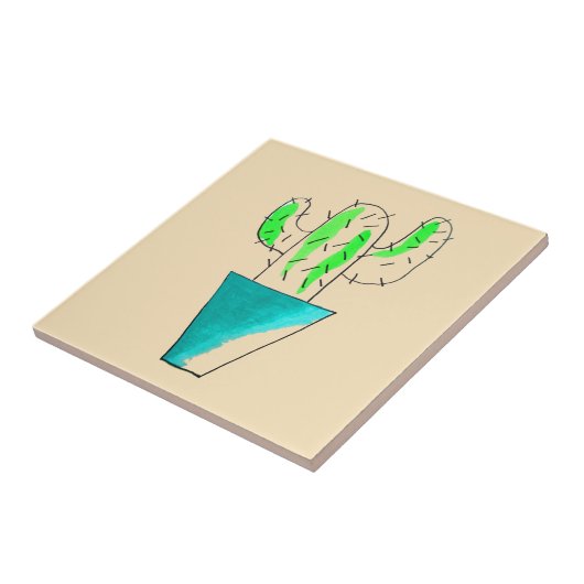 Niedliche Sagenkunst Fliese (Seite)