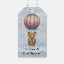 Niedliche Sailor Bear Hot Air Ballon Boy Baby Dusc