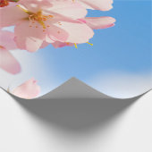 Niedliche Sakura-Blume für die Frühlingssonne Geschenkpapier (Ecke)