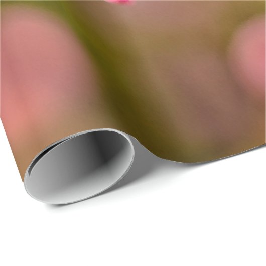 Niedliche Sakura-Blume im Abend Geschenkpapier (Rolleneckpunkt)