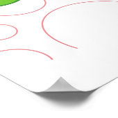 Niedliche Sammlung Snake-Kawaii Poster (Ecke)