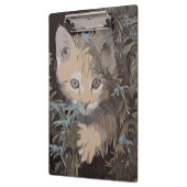 Niedliche Sammlung von Katzen 3 Klemmbrett (Links)