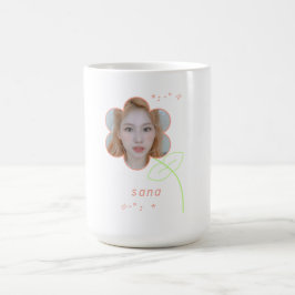 Niedliche Sana Kpop Zwice Teen Ästhetik Kaffeetasse