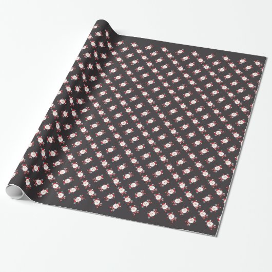 Niedliche Sankt Geschenkpapier (Ungerollt)