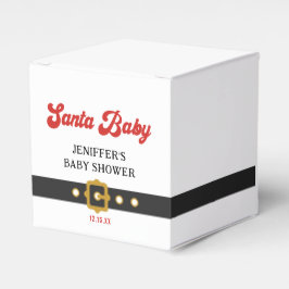Niedliche Santa Baby Holiday Kinderdusche Geschenkschachtel
