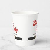 Niedliche Santa Baby Holiday Kinderdusche Pappbecher (Rechts)