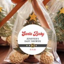 Niedliche Santa Baby Holiday Kinderdusche