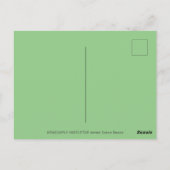 NIEDLICHE SANTA FROGS KISSING UNTER DRAGONFLY MIST POSTKARTE (Rückseite)