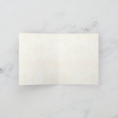 Niedliche Santa Red Truck & Tree Note Card (Innenseite)