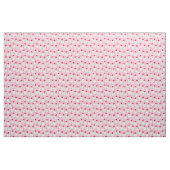 Niedliche Santas mit festlichen Bärten rosa Stoff (Yard (91,4 cm))