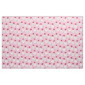 Niedliche Santas mit festlichen Bärten rosa Stoff (Fat Quarter (45,7 x 55,9 cm))