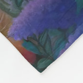 Niedliche Saolas Violas spielen im Zauberwald Fleecedecke (Ecke)