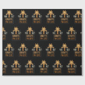 Niedliche Sarcastic Giraffe Tierart Lover You Bet  Geschenkpapier (Flach)