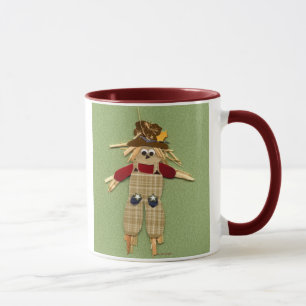 Niedliche Scarecrow Halloween-Tasse Tasse