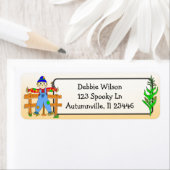 Niedliche Scarecrow und Cornstalk Halloween Herbst (Insitu)