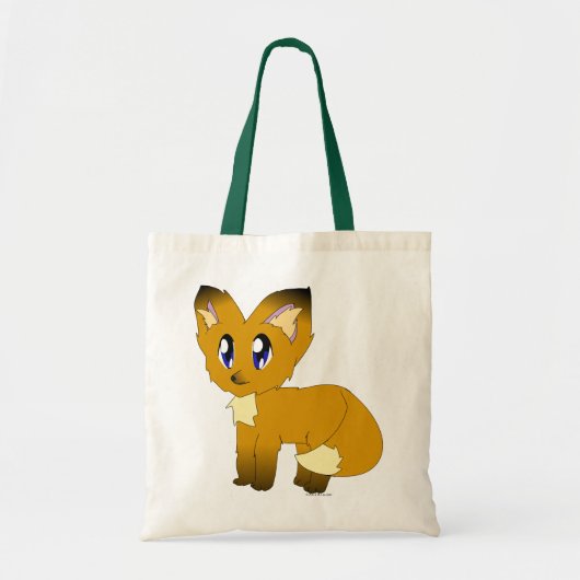 Niedliche schäbige kleine Fox-Taschen-Tasche Tragetasche (Vorne)