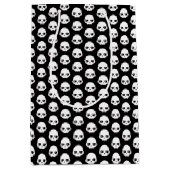 Niedliche Schädel Mittlere Geschenktüte (Vorderseite)