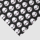 Niedliche Schädel Seidenpapier (Ausschnitt)