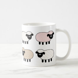 Niedliche Schaf-Tasse Kaffeetasse
