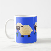 Niedliche Schaf-Tasse Kaffeetasse (Links)