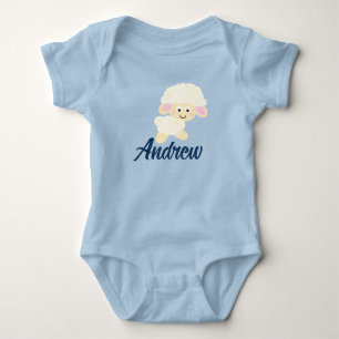 Niedliche Schafe Baby Strampler