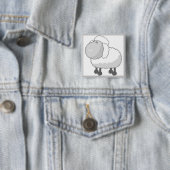 Niedliche Schafe Button (Beispiel)