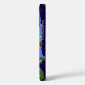 Niedliche Schafe im Sommer Land und individuelle N Case-Mate iPhone Hülle (Rückseite / Links)