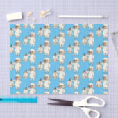 Niedliche Schafe mit Cartoon Seidenpapier (Handwerk)