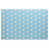 Niedliche Schafe mit Cartoon Stoff (Fat Quarter (45,7 x 55,9 cm))