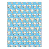 Niedliche Schafe mit Cartoon Tischdecke (Vorderseite)