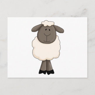 Niedliche Schafe Postkarte