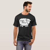 Niedliche Schafe T-Shirt (Vorne ganz)