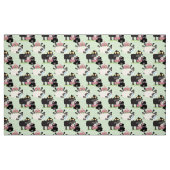 Niedliche Schafe und Blume, die Sie ändern Hinterg Stoff (Fat Quarter (45,7 x 55,9 cm))