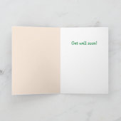 Niedliche Schafe und Ziegen werden gut Karte (Innenseite)