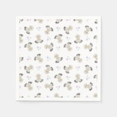 Niedliche Schafskinder Farm Tiere Barnyard Geburts Serviette (Vorderseite)