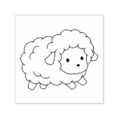 Niedliche Schafskollektion Permastempel (Design)