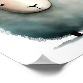 Niedliche Schafspießerei Poster (Ecke)