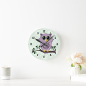 Niedliche Schale und Blume Uhr (Zuhause)