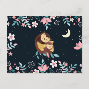 Niedliche Schalen Valentinstag Postkarte