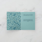 Niedliche Schelkatzenkarte gefaltet Karte (Innenseite)