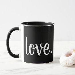 niedliche schicke LIEBE. Drehbuch | Tasse