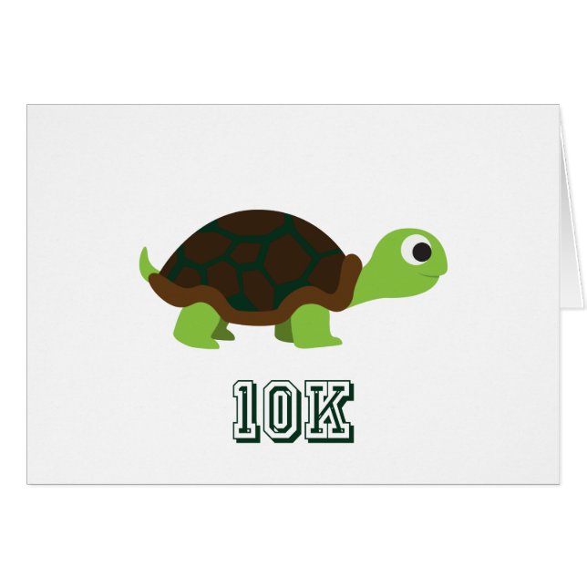 Niedliche Schildkröte 10K (Vorderseite (Horizontal))