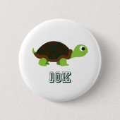 Niedliche Schildkröte 10K Button (Vorderseite)