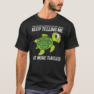 Niedliche Schildkröte für Männer Schildkrötenlebew T-Shirt