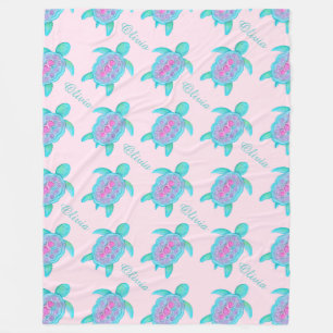 Niedliche Schildkröte Herzname gemusterte Decke