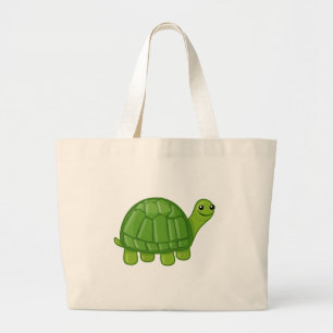 Niedliche Schildkröte Jumbo Stoffbeutel
