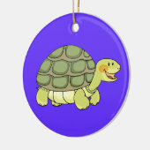 Niedliche Schildkröte Keramikornament (Links)