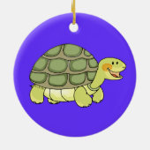 Niedliche Schildkröte Keramikornament (Hinten)