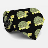 Niedliche Schildkröte Krawatte (Gerollt)